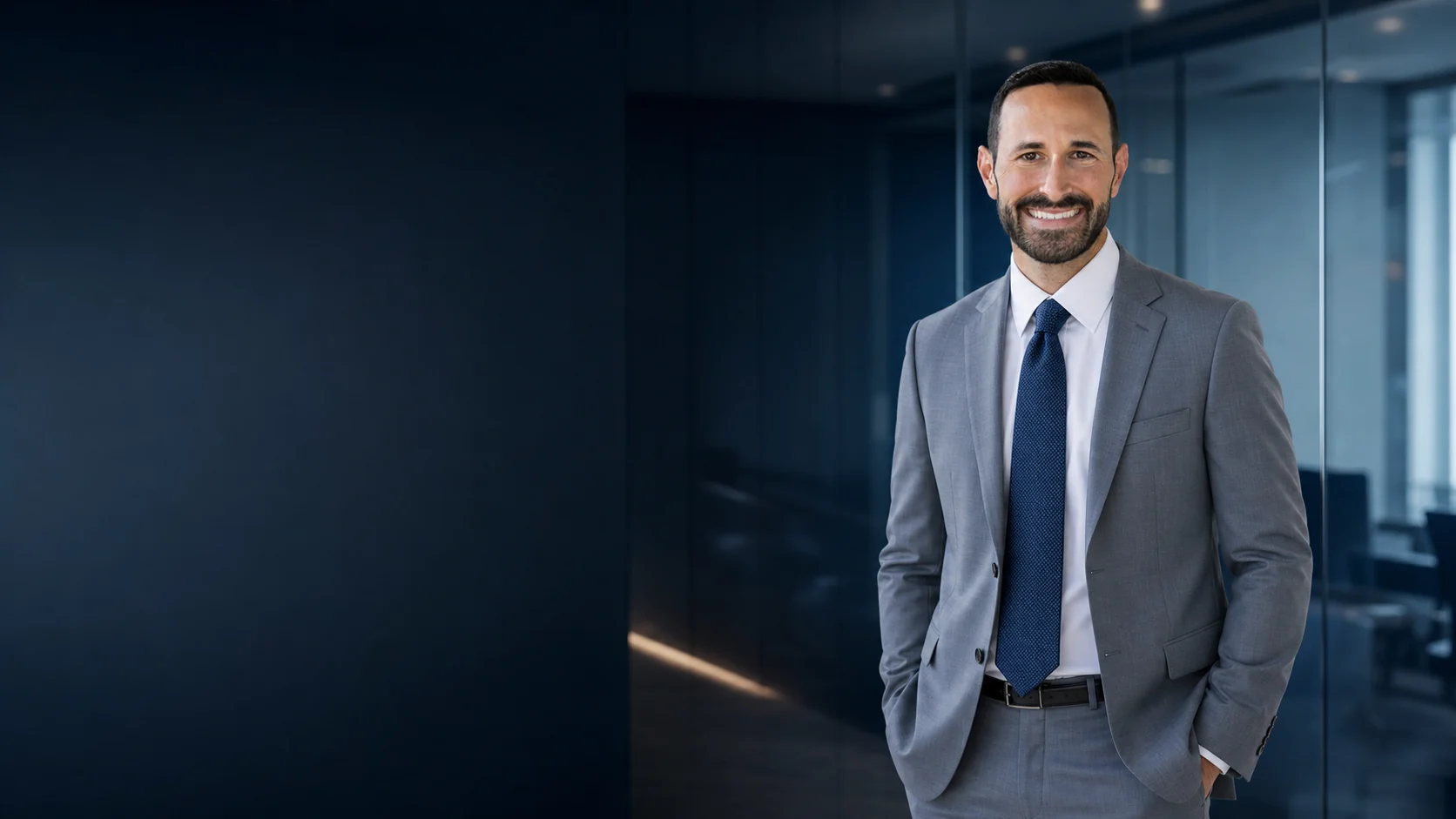 Jay H. Guttmann standing in a professional office setting