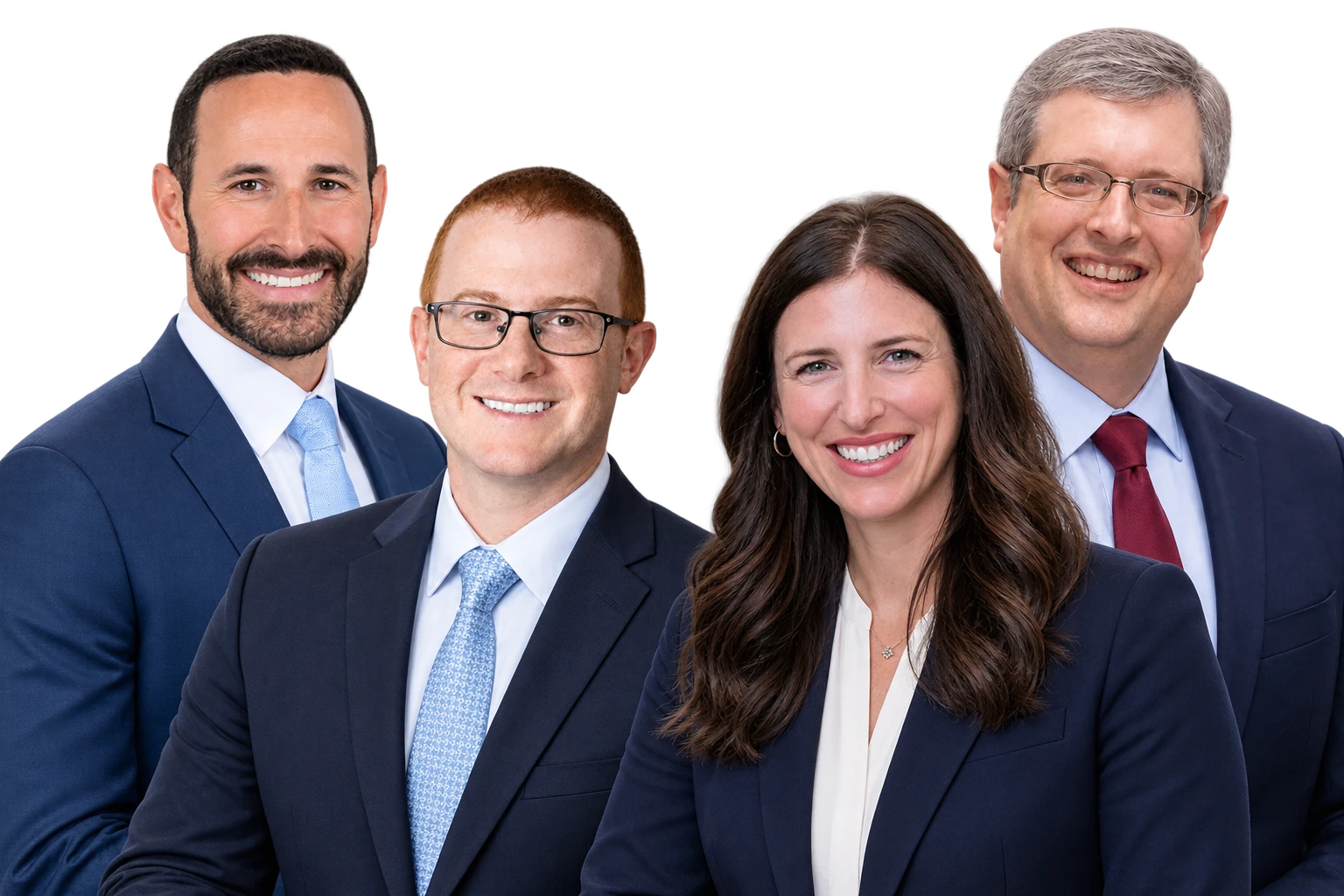 Jay Guttmann, Leon Schenker, Joshua Goldstein, and Heather Fineman of SRG Advisors